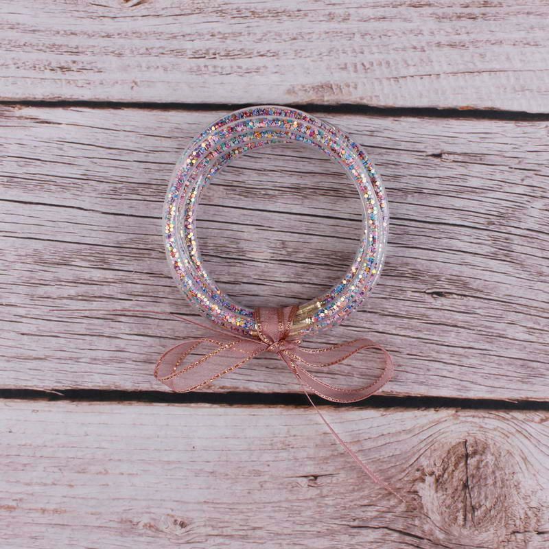 5 Bracelets Jonc Bouddhiste