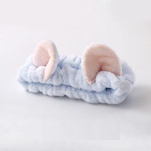 Bandeau Coréen 3D Chat Bleu